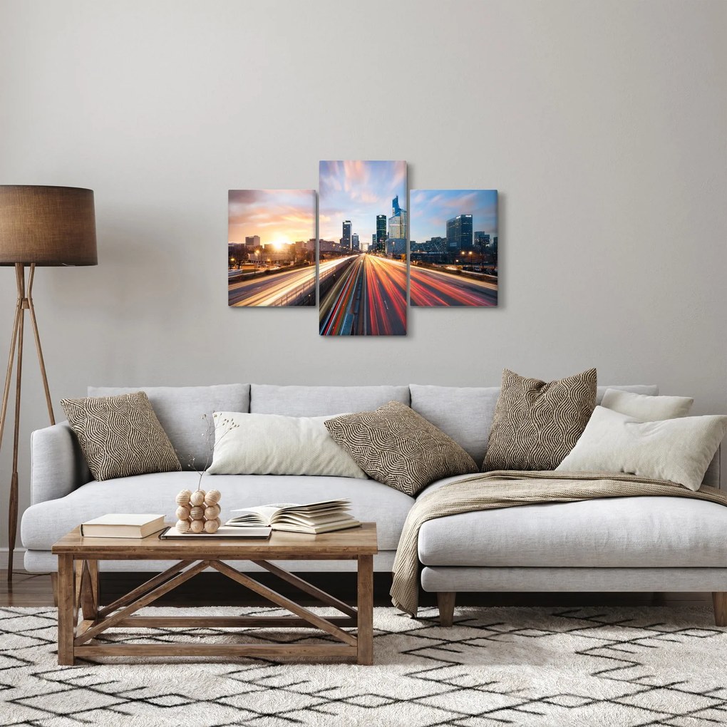 Obraz - Cesta veľkomesta (90x60 cm)