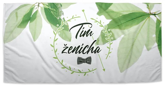 Sablio Uterák Tím ženícha Motýlek - 30x50 cm