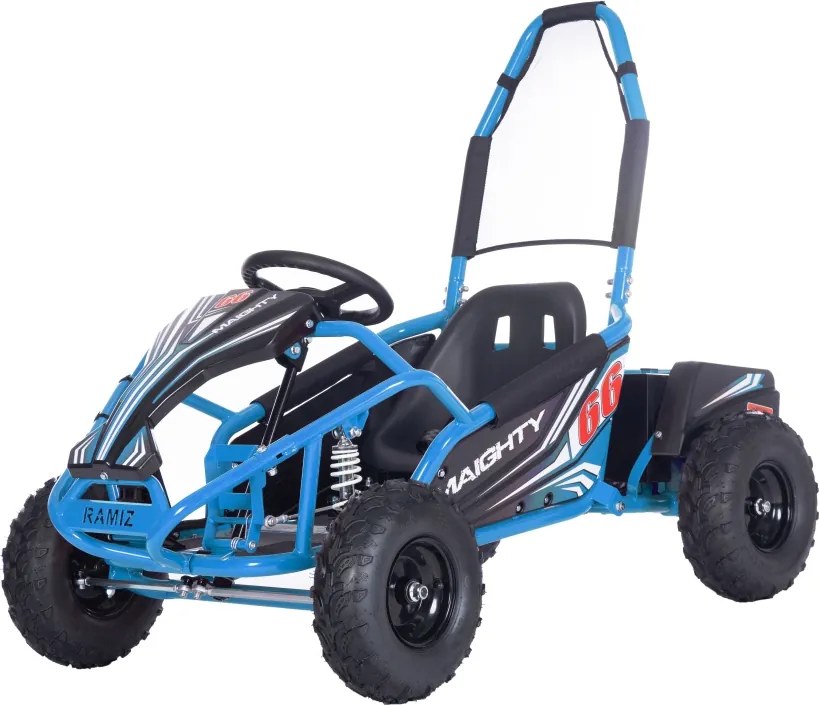 Ramiz Elektrická motokára MAIGHTY Modrá