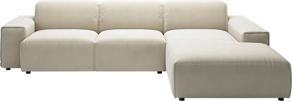 XXXLutz ROHOVÁ SEDAČKA, textil, prírodná farba Livetastic - Sedačky - 001581035518