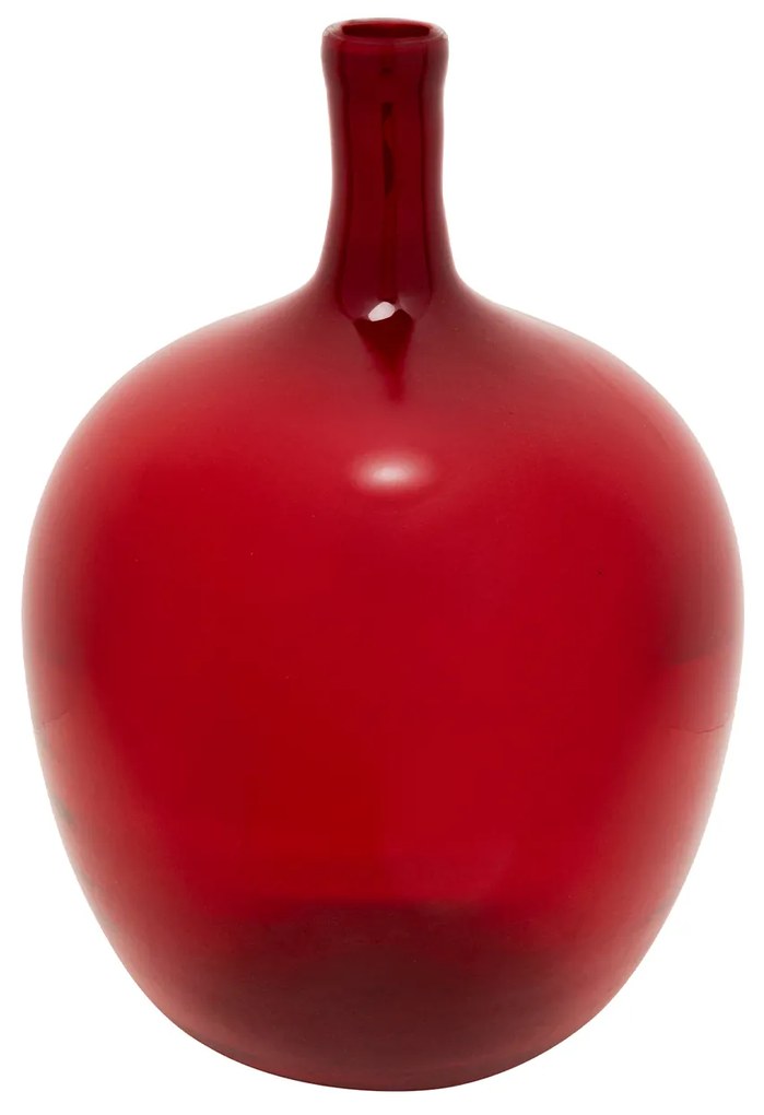 Salut váza červená 60 cm