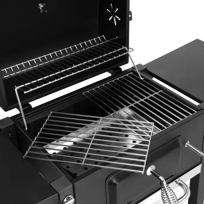 Záhradný gril CARBON čierny