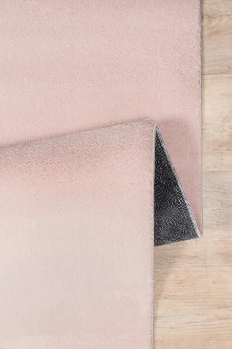 Protišmykový koberec MELLOW BLUSH ružový