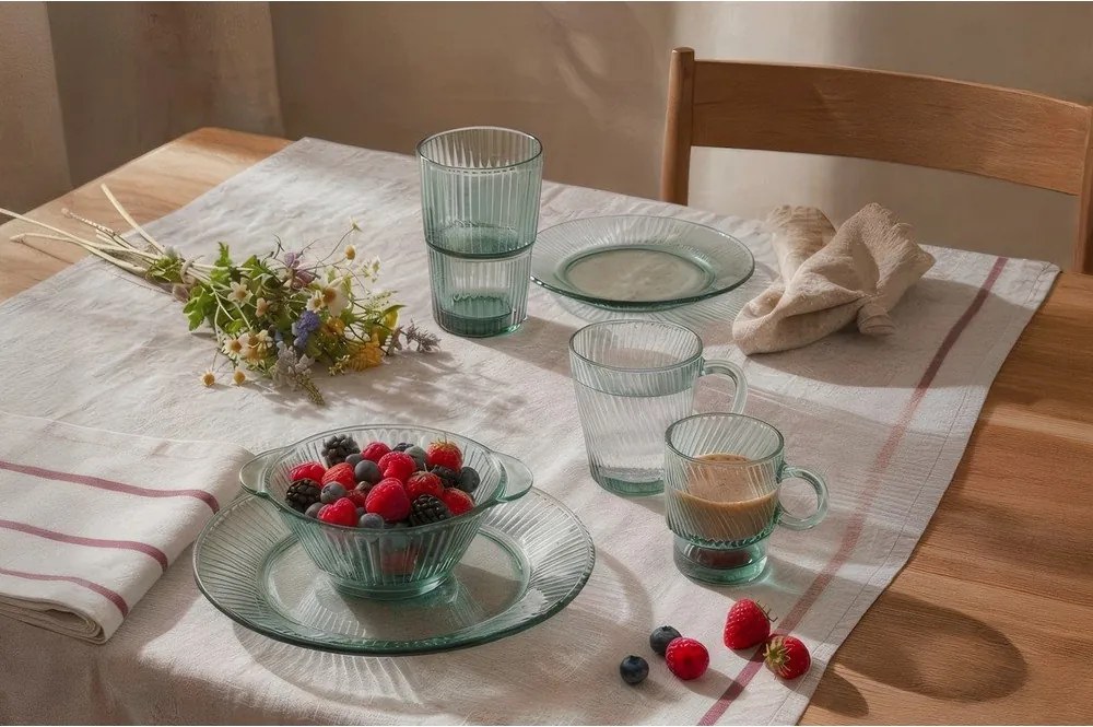 Zelená sklenená miska 450 ml Verde – Orion