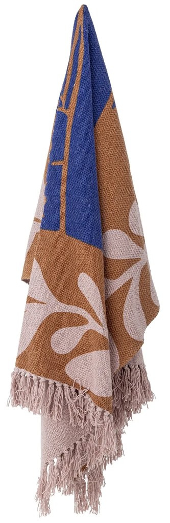 Bloomingville Prehoz z recyklovanej bavlny Atle Brown 130 x 160 cm