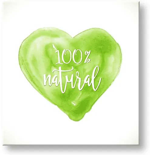 Obraz na stenu s textom Natural | rôzne rozmery