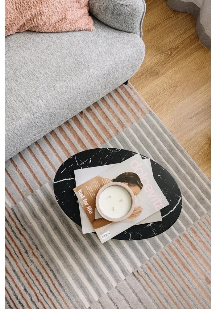 Ružový/sivý koberec 220x160 cm Apollo - Think Rugs