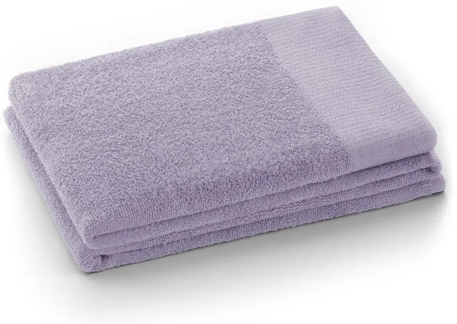 Froté bavlnený uterák v levanduľovej farbe 50x100 cm Amari – Restilo