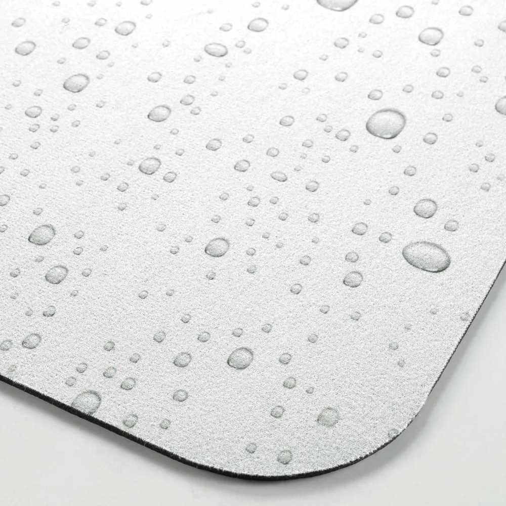 Svetlosivá kúpeľňová predložka 50x80 cm Splash – douceur d'intérieur