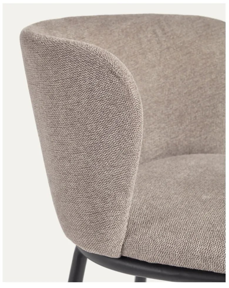 Svetlohnedá barová stolička 102 cm Ciselia – Kave Home
