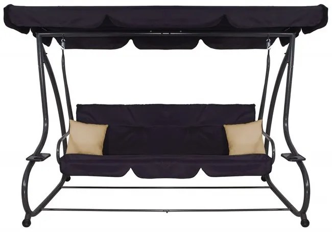 Záhradná hojdačka pre 4 osoby SPRINGOS GS0016