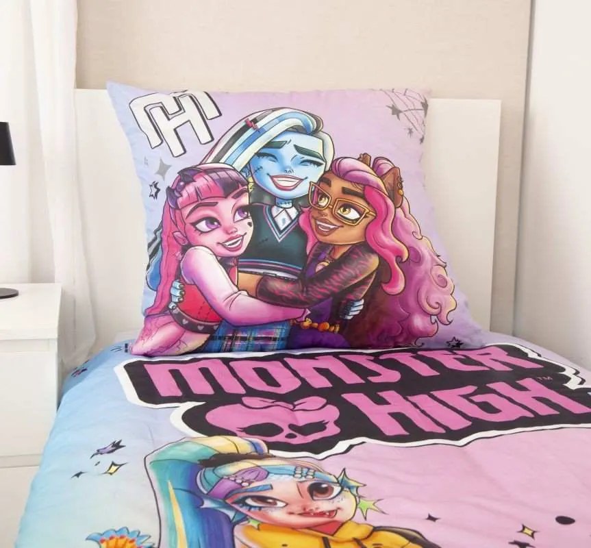 HERDING Obliečky Monster High Bavlna, 140/200, 70/90 cm