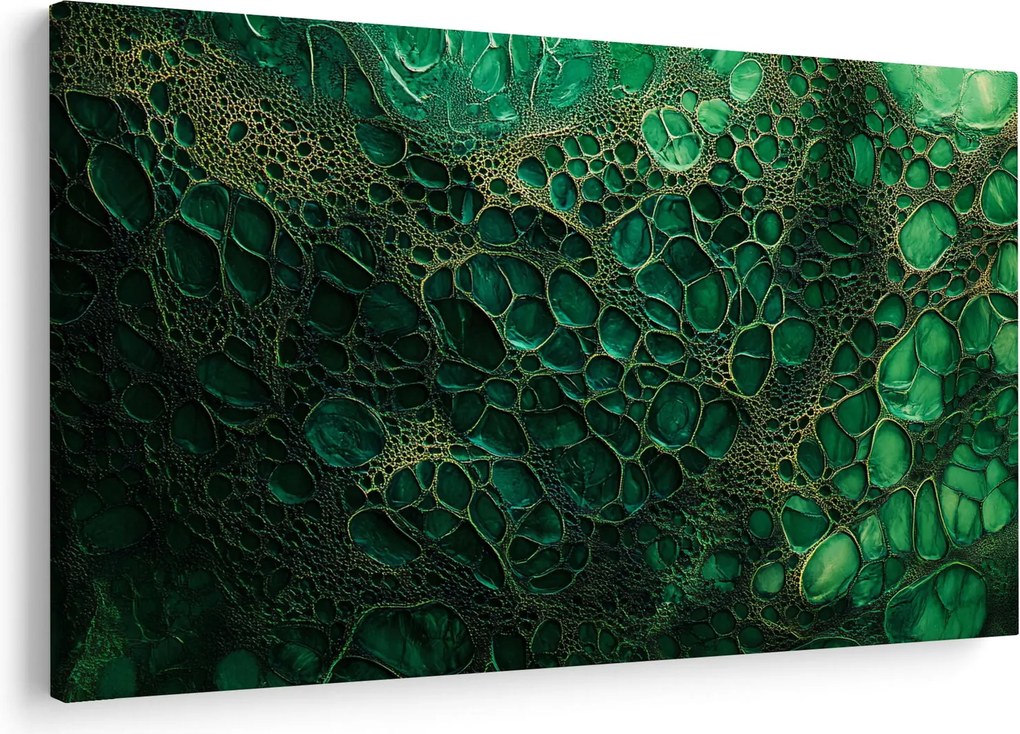 Obraz - Zelený mikroskopický záber (90x60 cm)