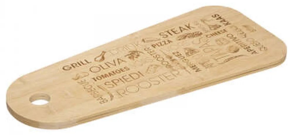 Drevená doštička servírovacia TAPAS 45x19,7 cm