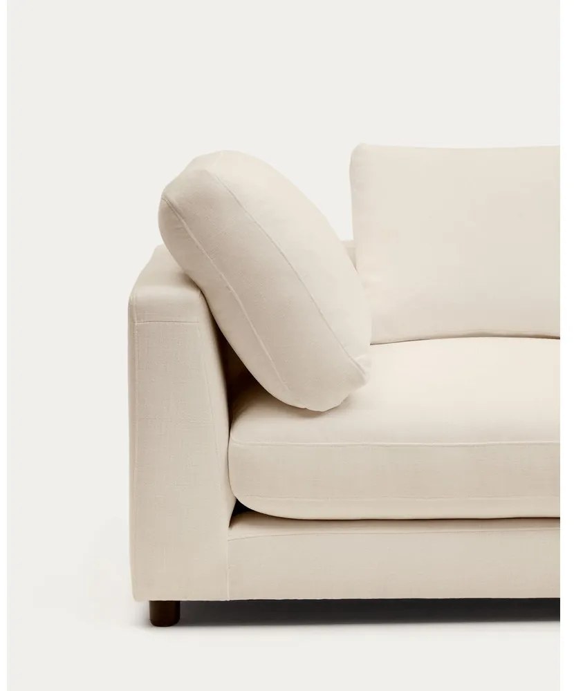 Krémová leňoška Gala – Kave Home