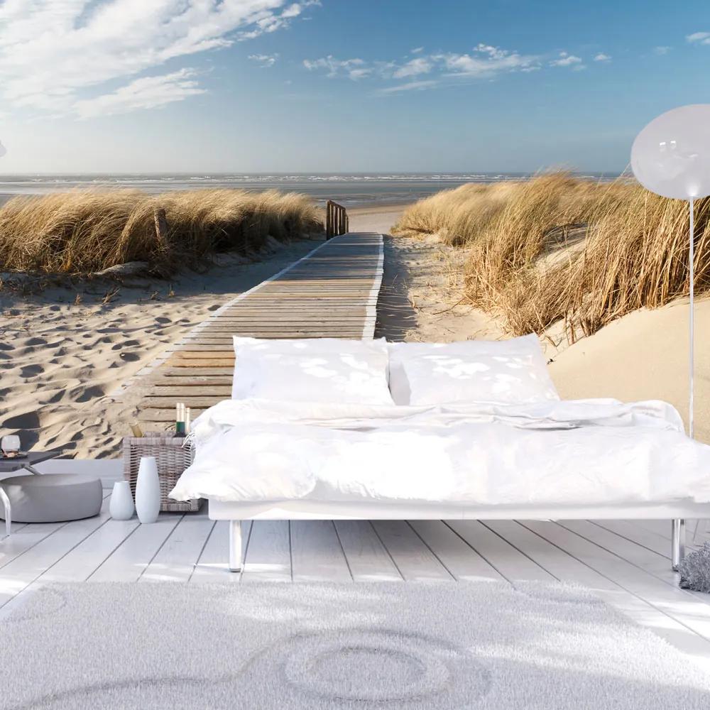 Artgeist Fototapeta - North Sea beach, Langeoog Veľkosť: 250x193, Verzia: Premium