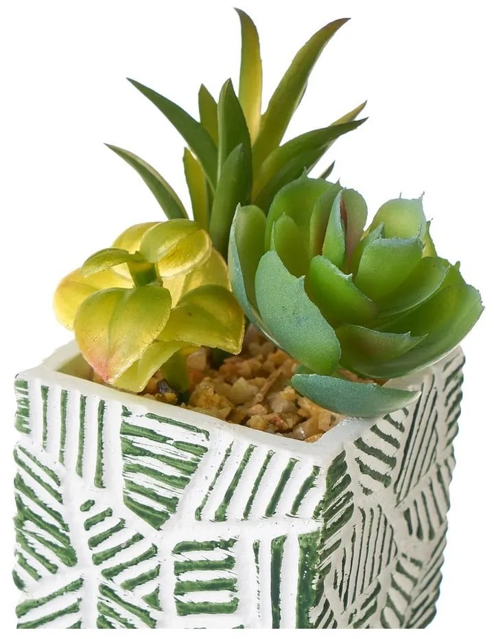 Umelé rastliny v súprave 3 ks (výška 12 cm) Cactus – Casa Selección