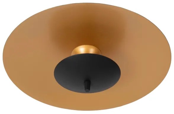 Lucide 30161/09/30 - LED Stmievateľné stropné svietidlo VULCAN LED/9W/230V čierna