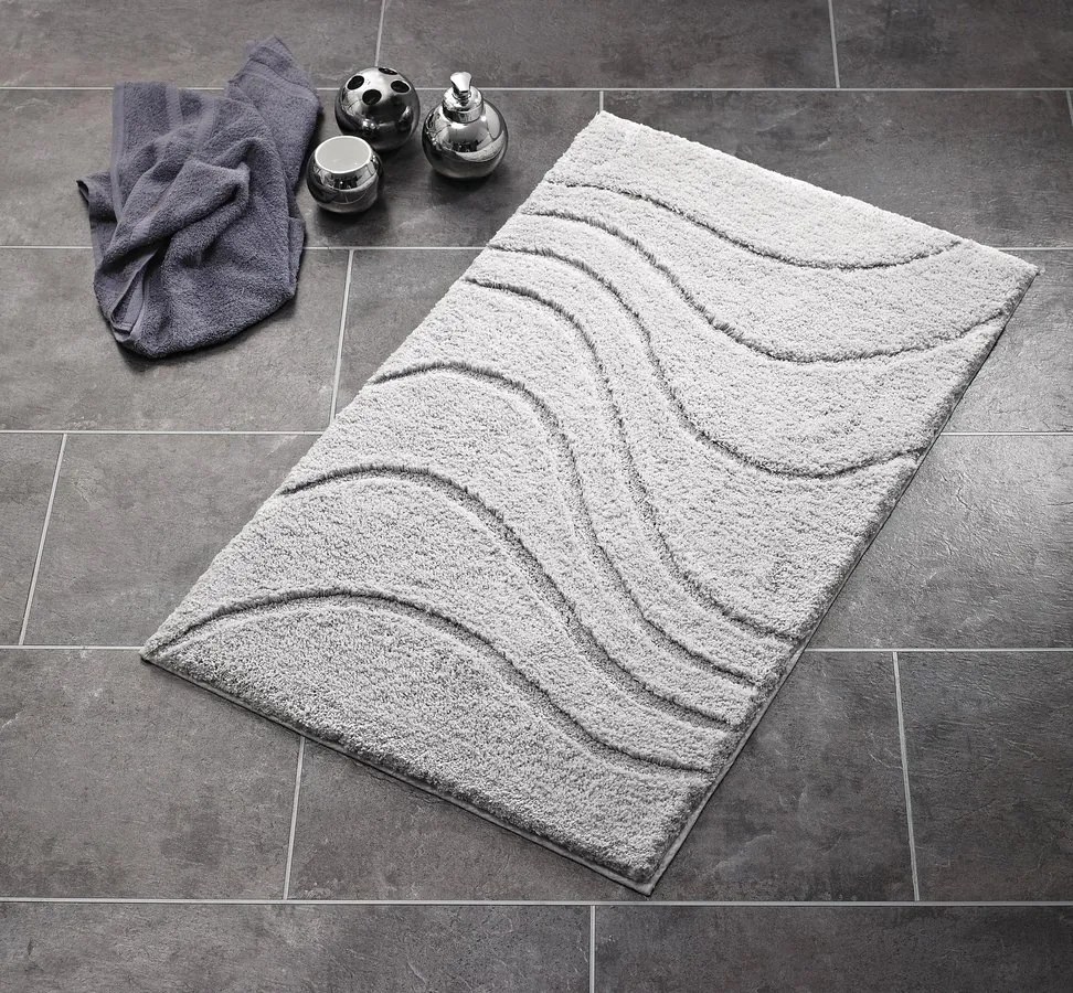 Ridder Ridder, LA OLA predložka 55x50cm s protišmykom, polyester, šedá, 729807