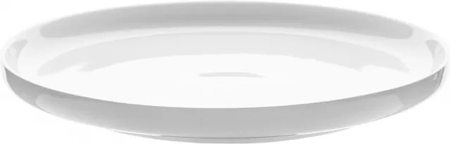 Lunasol - Plytký tanier Coupe biely 28 cm – Flow (491079)