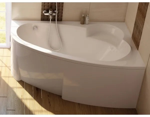 Ravak C451000000 - Rohová vaňa ASYMMETRIC 150x100 cm akrylát/biela