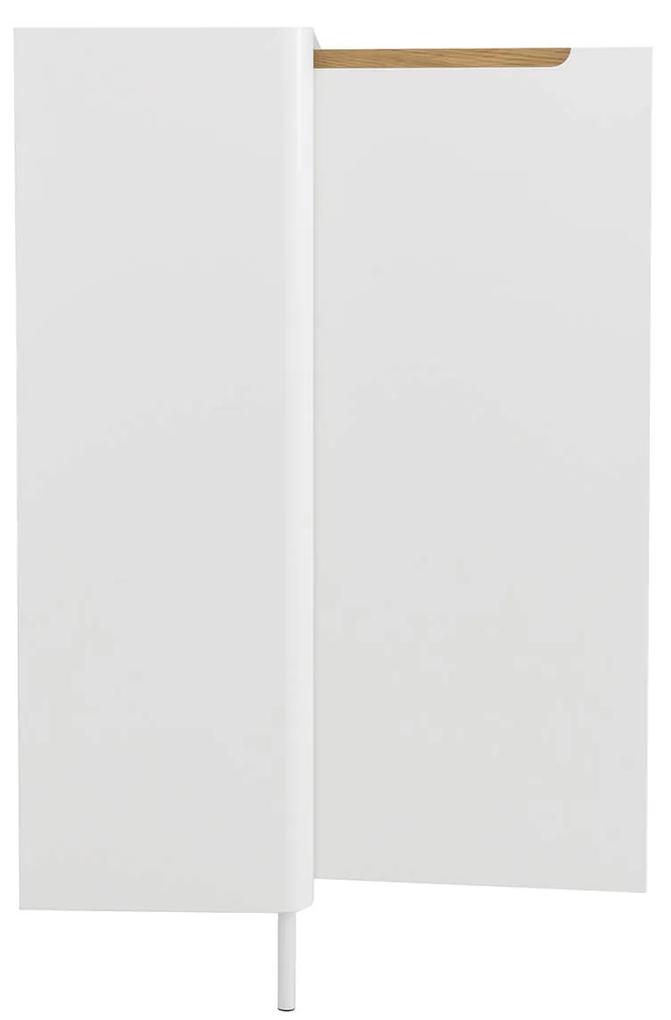 Botník witis 88 x 110 cm biely MUZZA