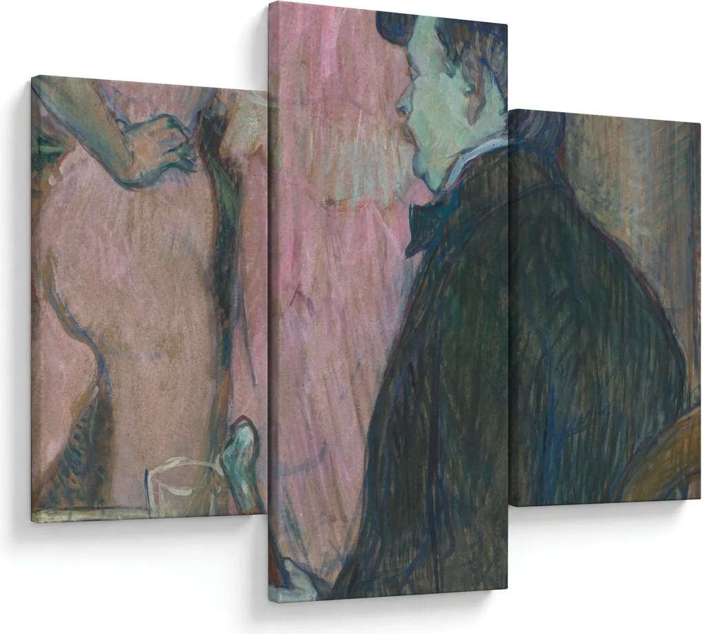Obraz - Henri de Toulouse-Lautrec, Maxime Dethomas, reprodukcia (90x60 cm)