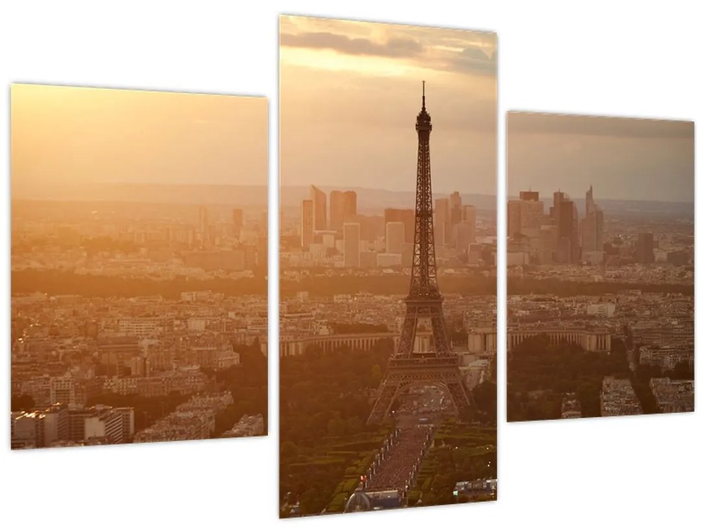 Obraz - Eiffelova veža (90x60 cm)