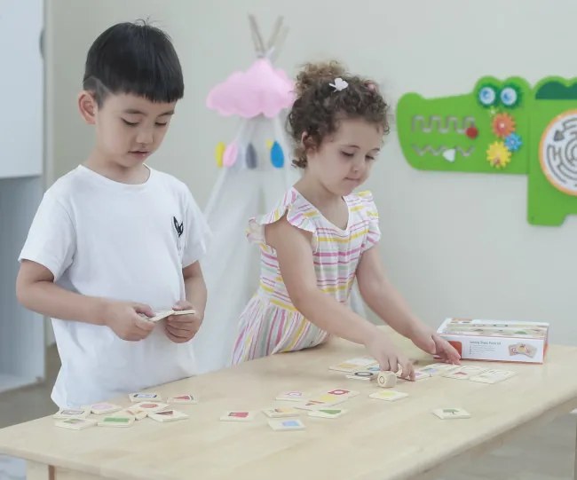 Sada na učenie tvarov Viga 44506 puzzle