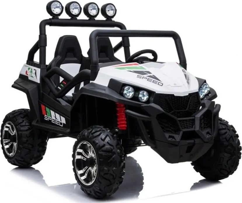 LEAN CARS Batériový vozík S2588 White