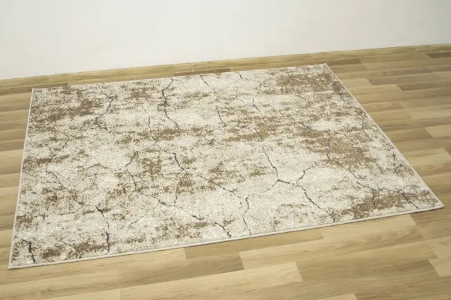 Koberec Zer Lux 5762B lesklý béžový / pieskový