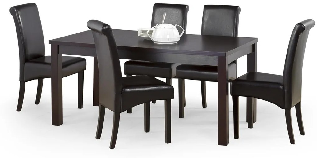 Rozkladací jedálenský stôl Ernest 2 160/200 - wenge