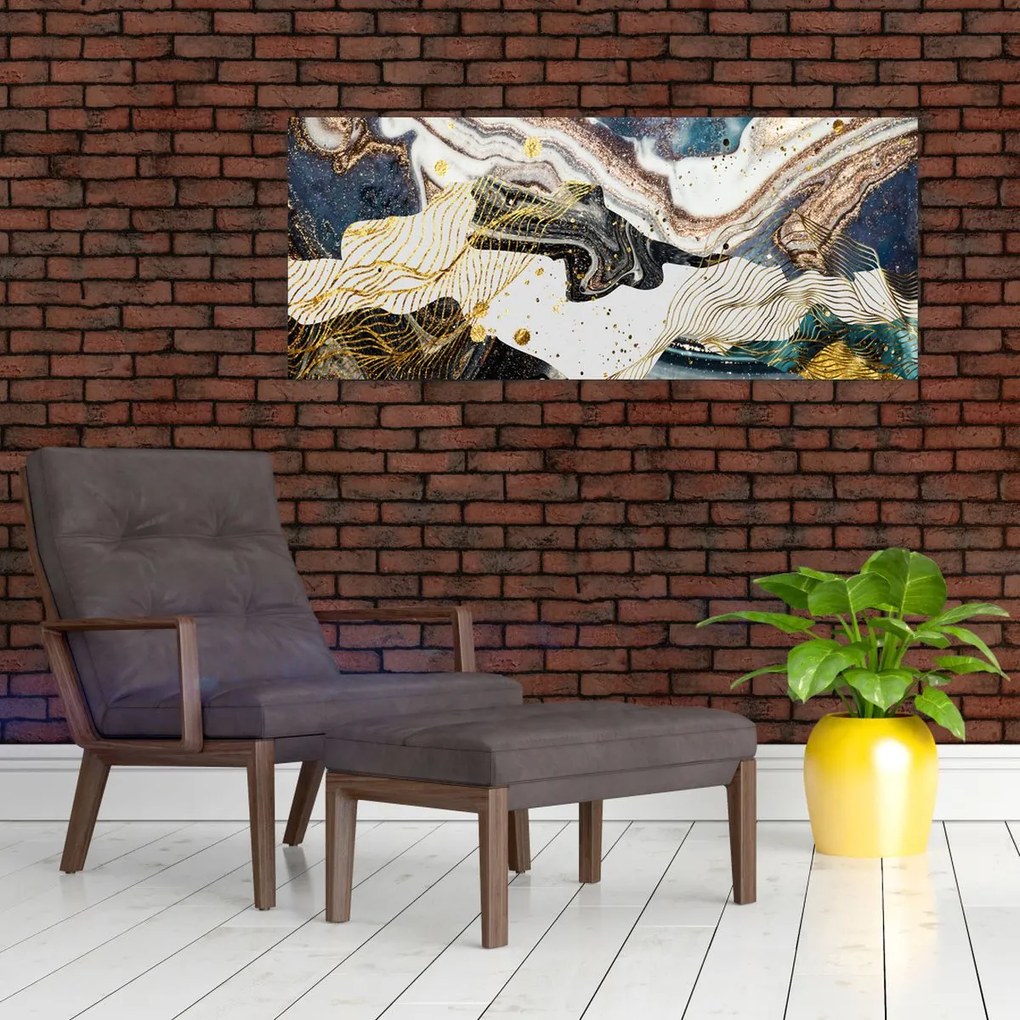 Obraz - Dizajnový mramor (120x50 cm)