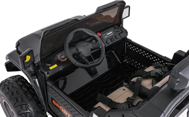Elektrické autíčko Extreme Sport 4x4 čierne