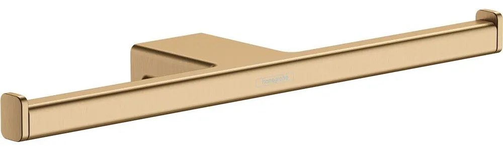 HANSGROHE AddStoris držiak toaletného papiera (pre 2 rolky papiera), kartáčovaný bronz, 41748140