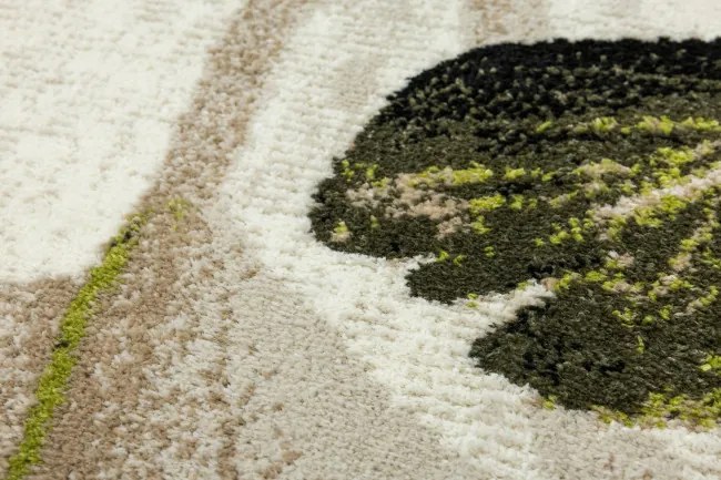 Koberec CLARA 02777A krémový / zelený