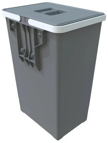 Elletipi Vstavaný odpadkový kôš EASY - na dvierka, 24 l, 24 l