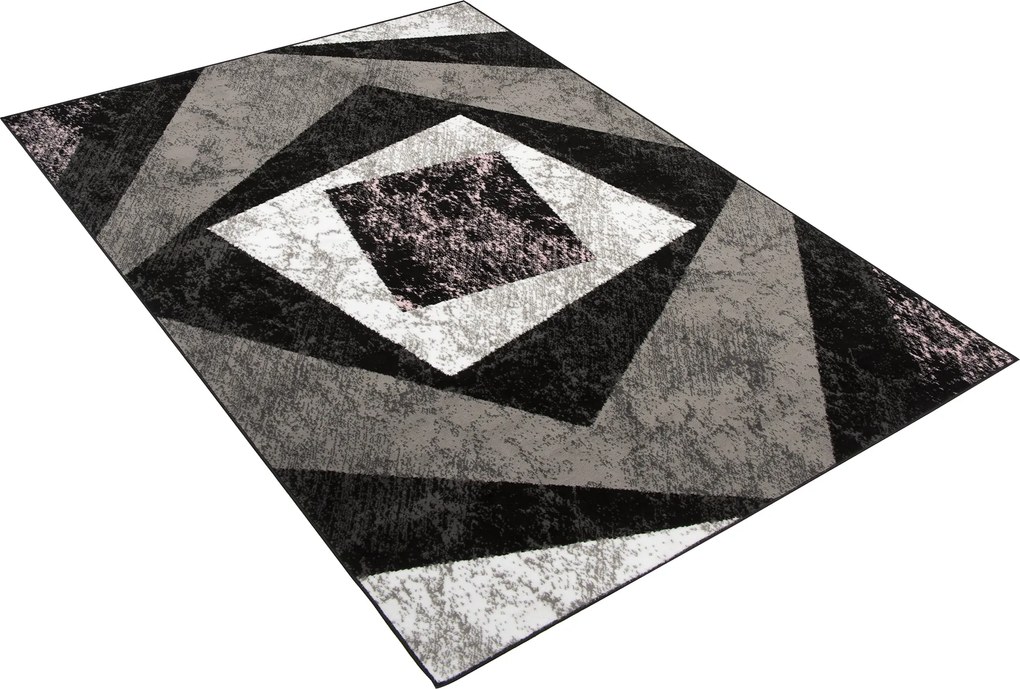 TA Koberec K855F ČIERNA LACNÁ PP EWL Rozmer: 200x300 cm