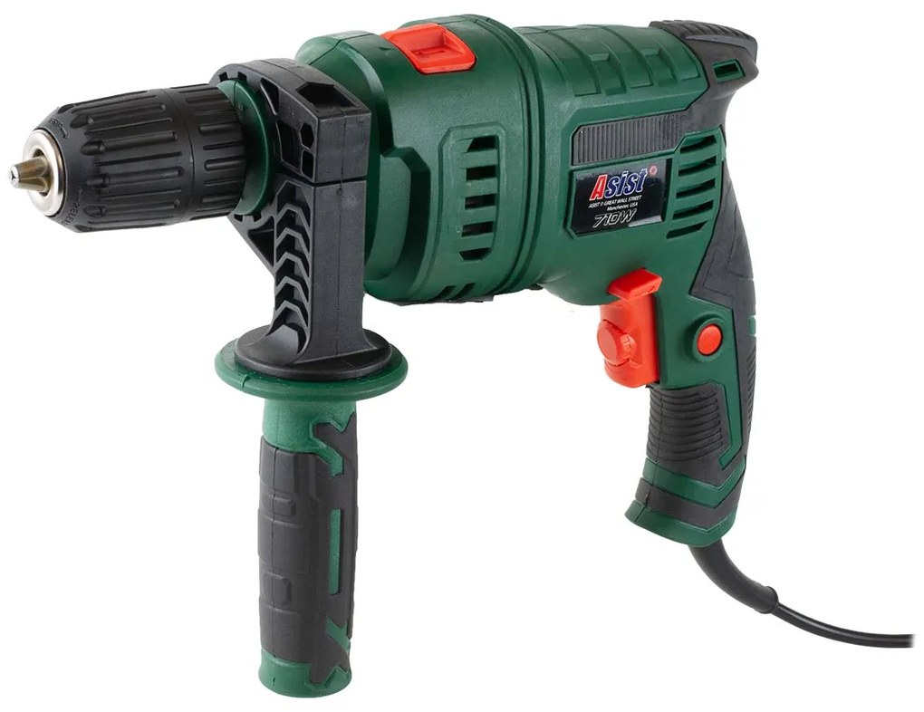 ASIST Príklepová vŕtačka 710W v kufri
