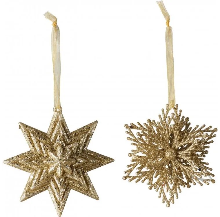 Christmas Decoration vianočné ozdoby hviezda, vločka 10cm, Villeroy & Boch