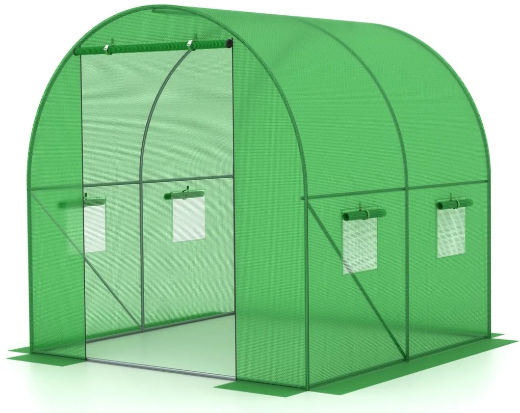 Fólia na fóliovník RENNE 200x200x200 cm zelená