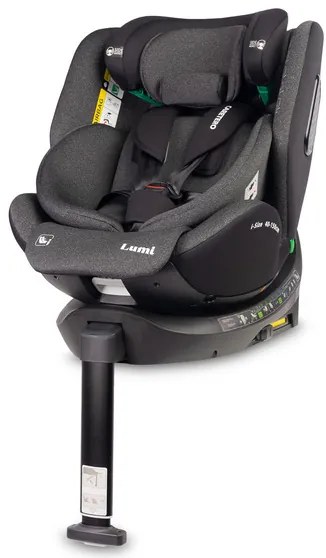 CARETERO AUTOSEDAČKA LUMI I-SIZE DARK GREY (40-150 cm)