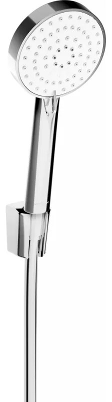 Mexen príslušenstvo - 1-bodový ručný sprchový set R-75, chróm / biela, 785755052-02