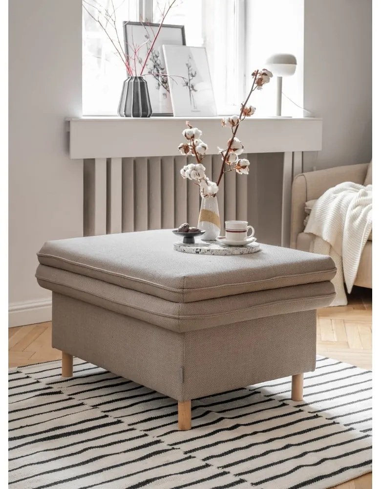 Svetlohnedá podnožka Simon – Miuform