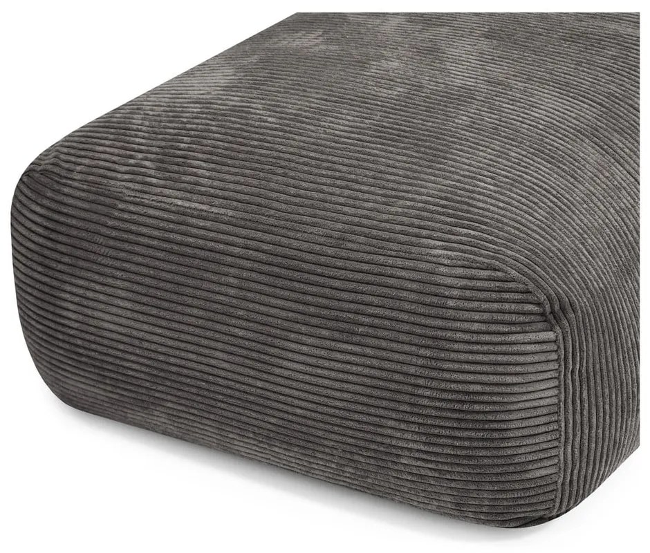 Menčestrový sedací vak v tehlovej farbe Snug Long 140 – SLOWDOWN