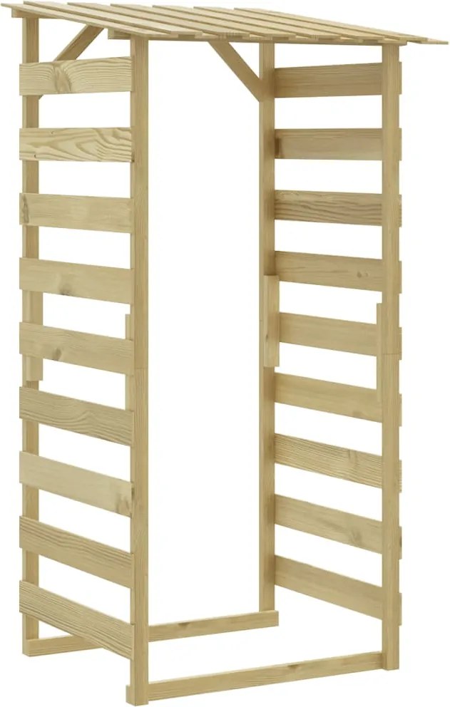 vidaXL Pergola so strechou 100x90x200 cm impregnované borovicové drevo