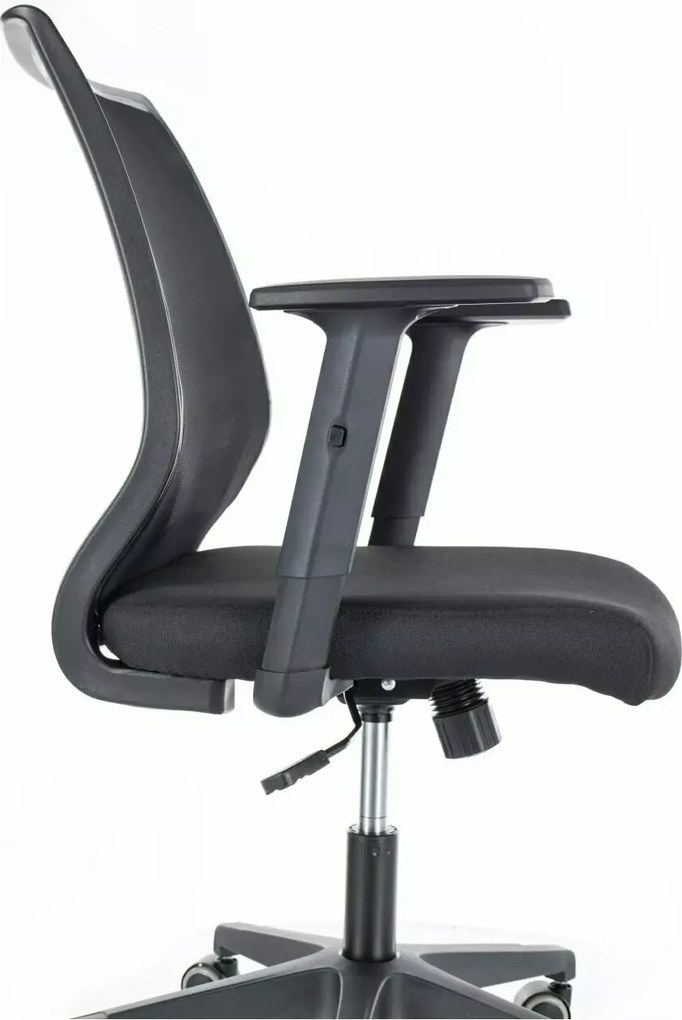 SI Otočná stolička Q-320R sivá - čierna