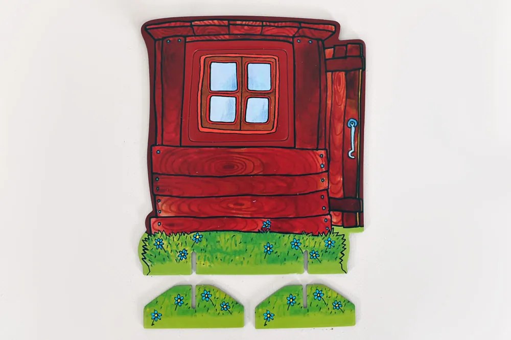 MARIONETINO – O neposlušných kozliatkach – bábky 9 ks + chlievik