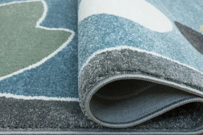 Detský koberec LIMA M043A krémový / svetlosivý