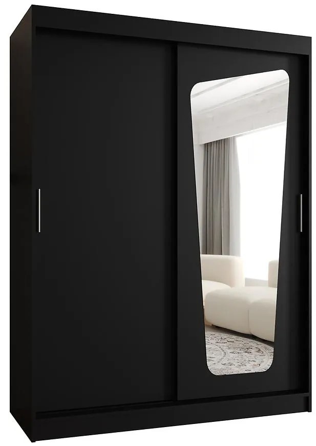 Skriňa Moka 150 čierna